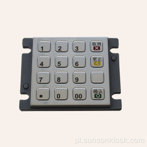 Szyfrowany PIN pad w rozmiarze mini